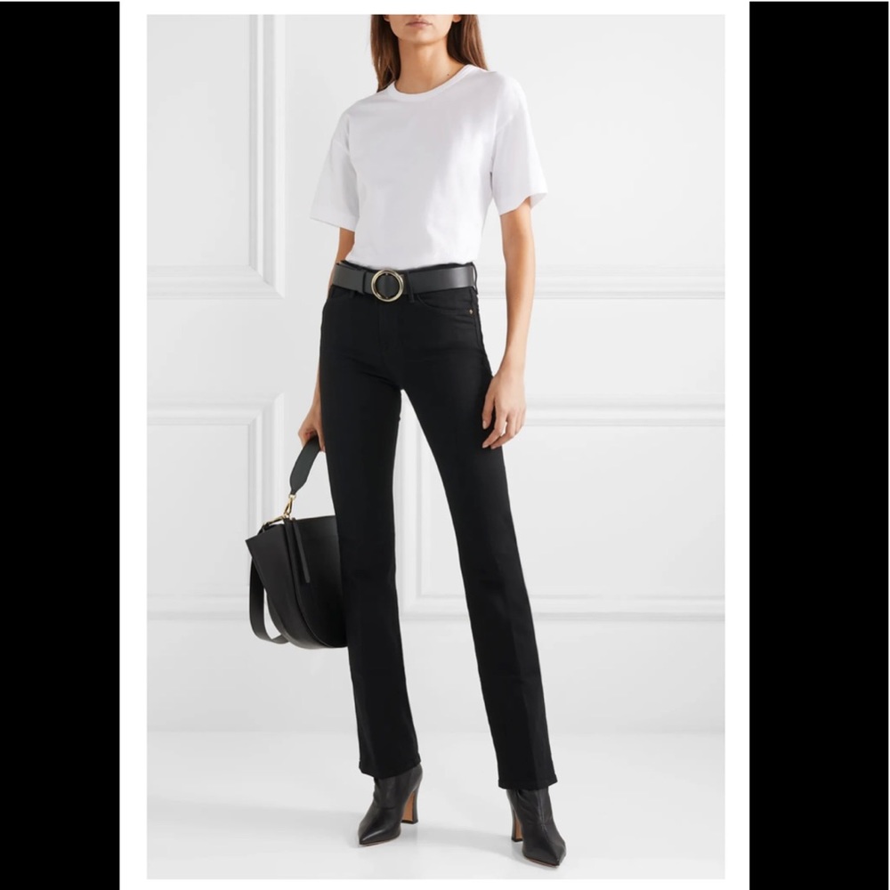 BNWT Frame le mini boot black denim jeans size 23